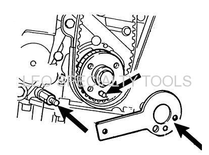 Herramienta de sincronización del motor para Opel