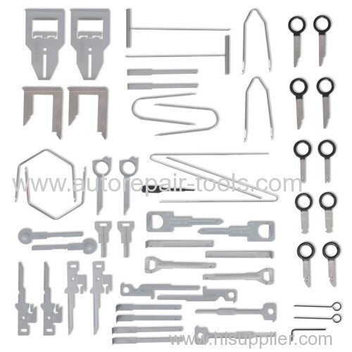 52 PCS Auto Radio removal tool set