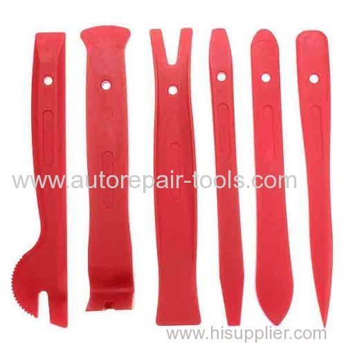 6pcs auto panel de guarnecido de puerta moldeado clip Removal Pry Tools