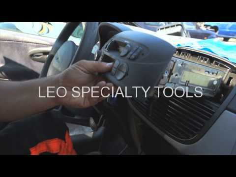 Universal Car radio Removal Tool kit de clave