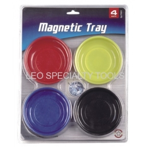 4pcs Set de piezas de diferente color bandeja magnética